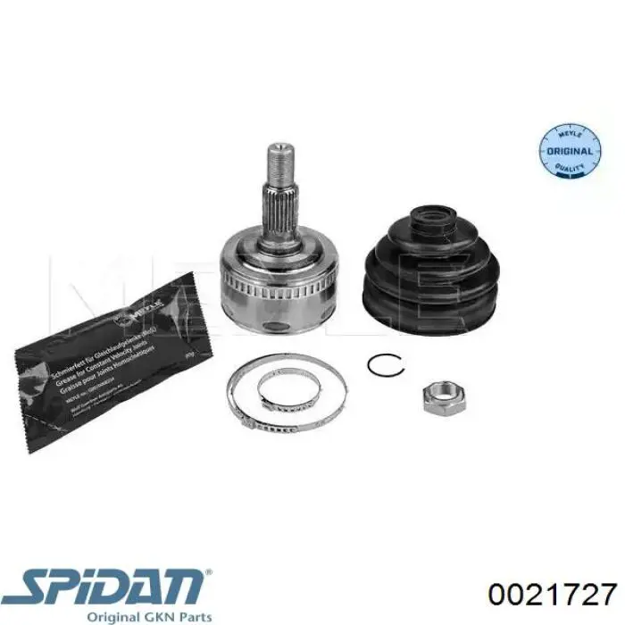 ШРУС внутренний передний 0021727 GKN-Spidan