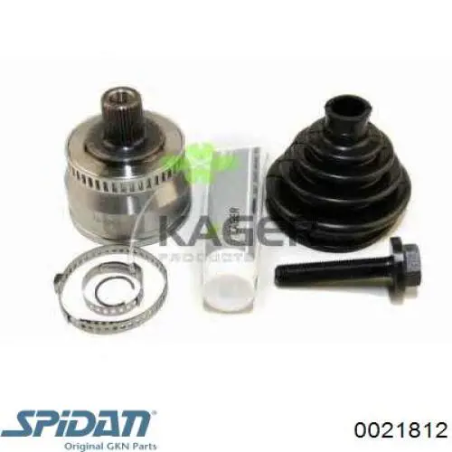 Купить 0021812 GKN-Spidan Внешняя граната