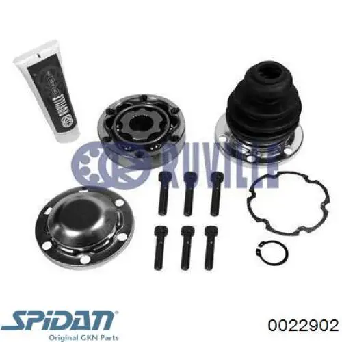 Купить 0022902 GKN-Spidan ШРУС внутренний