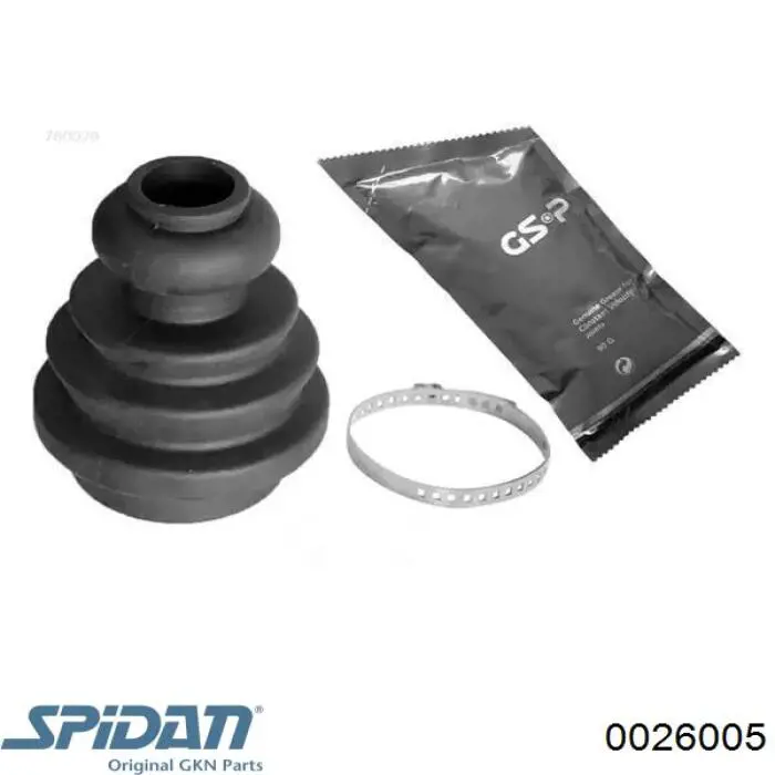 0026005 GKN-Spidan Пыльник шарнира привода
