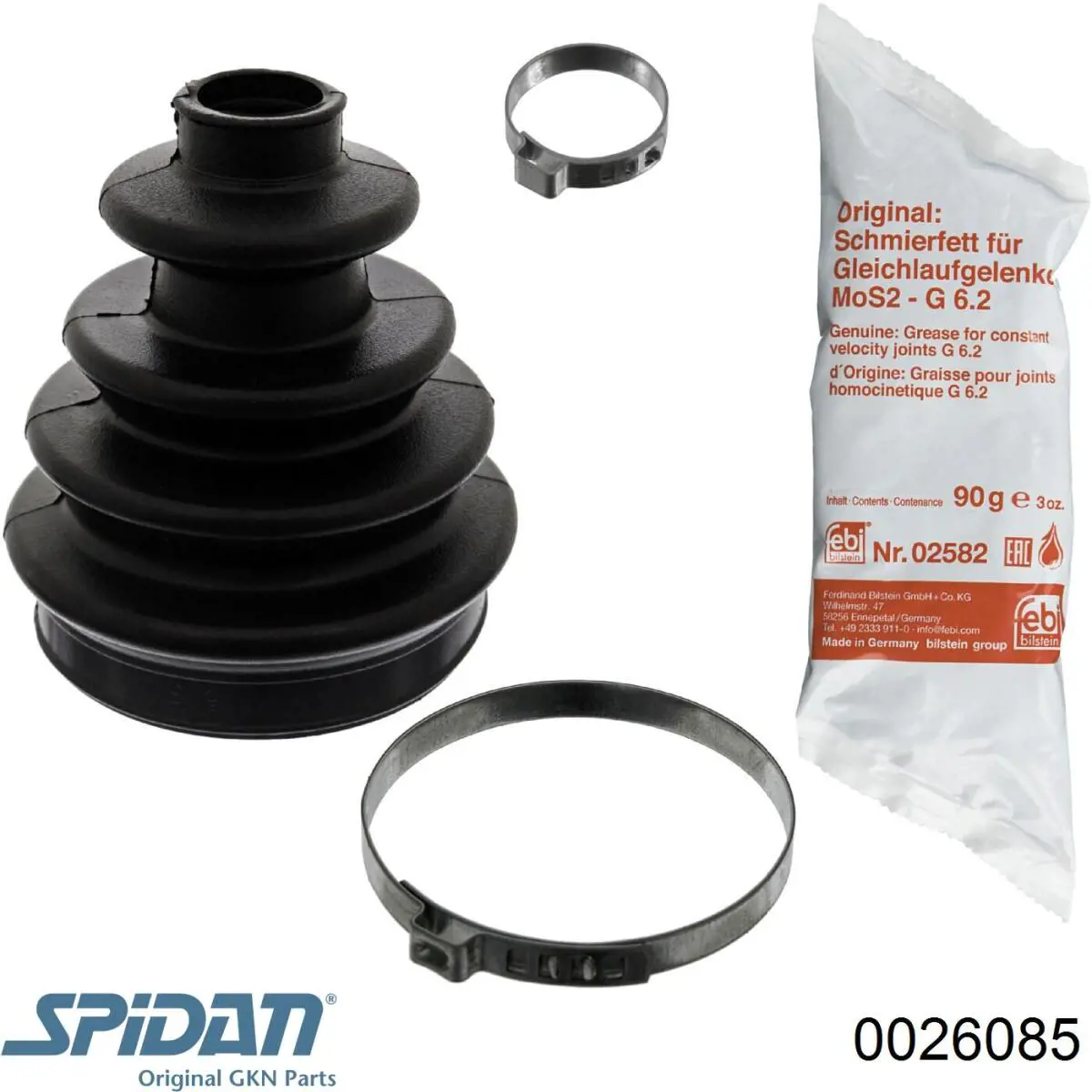 Пыльник ШРУСа внутренний 0026085 GKN-Spidan