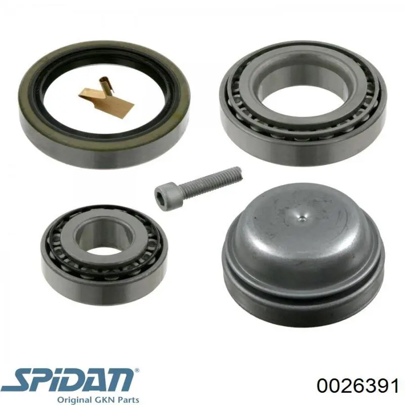 Подшипник ступицы 0026391 GKN-Spidan
