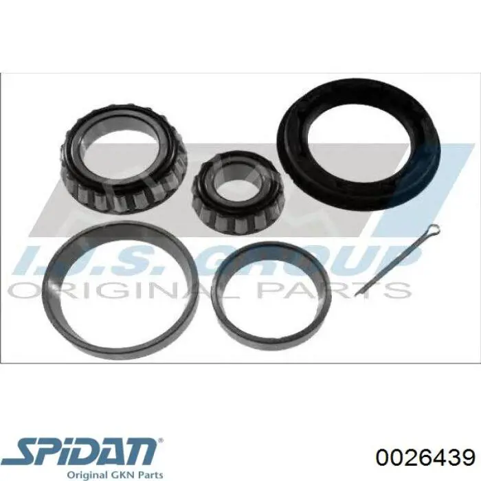 0026439 GKN-Spidan Подшипник ступицы задней