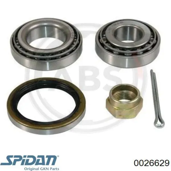 Подшипник задней ступицы 0026629 GKN-Spidan