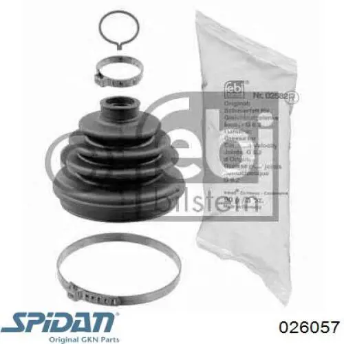 Пыльник ШРУСа наружный 026057 GKN-Spidan