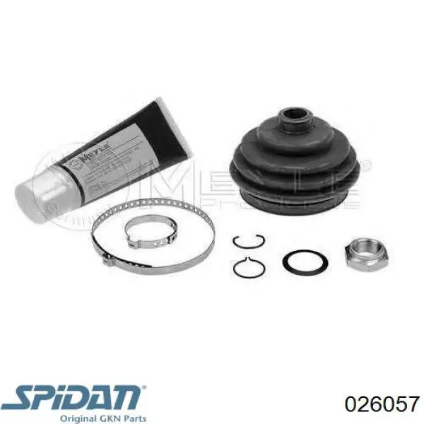 Чехол шруса GKN-Spidan 026057 цена, от 7.19 USD
