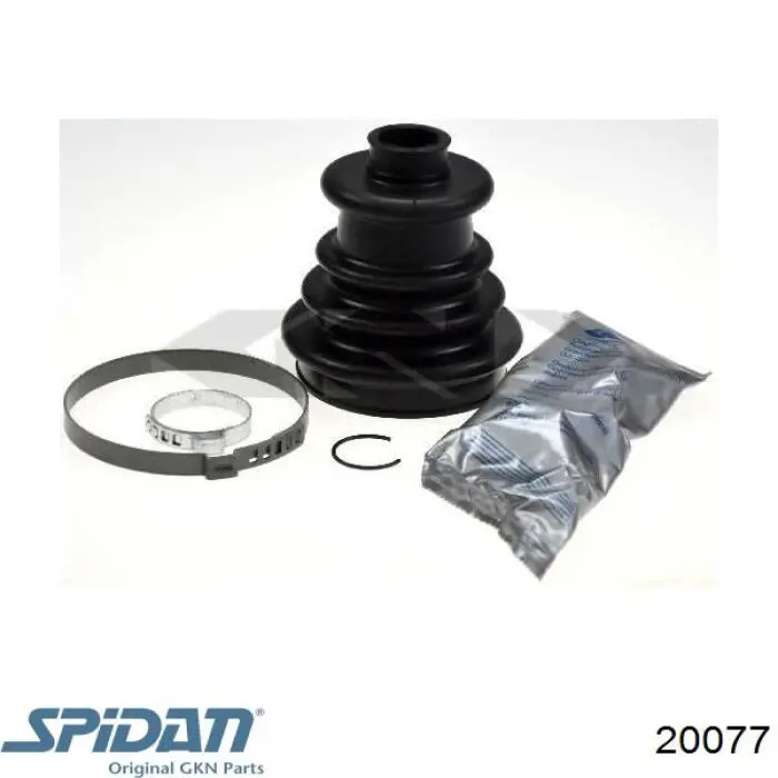 Купить 20077 GKN-Spidan Пыльник ШРУСа внутренний, передней полуоси, левый