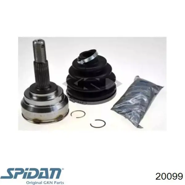 Граната колесная GKN-Spidan 20099 цена, от 26.53 USD