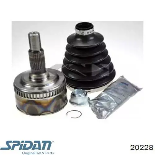 ШРУС наружный передний 20228 GKN-Spidan