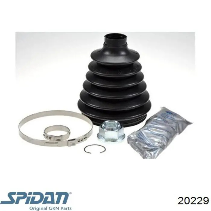 Чехол шруса GKN-Spidan 20229 цена, от 15.68 USD