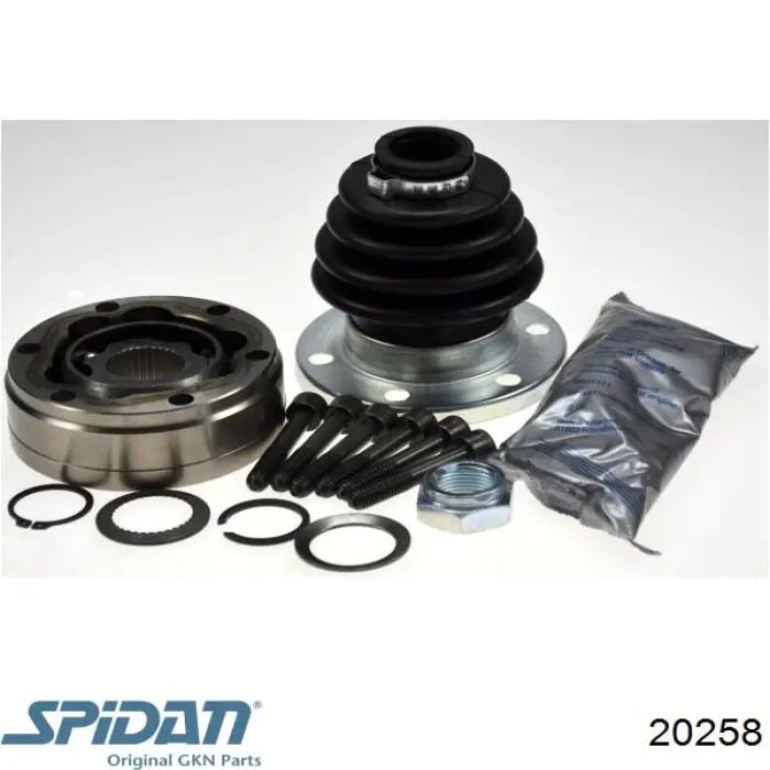 ШРУС внутренний 20258 GKN-Spidan