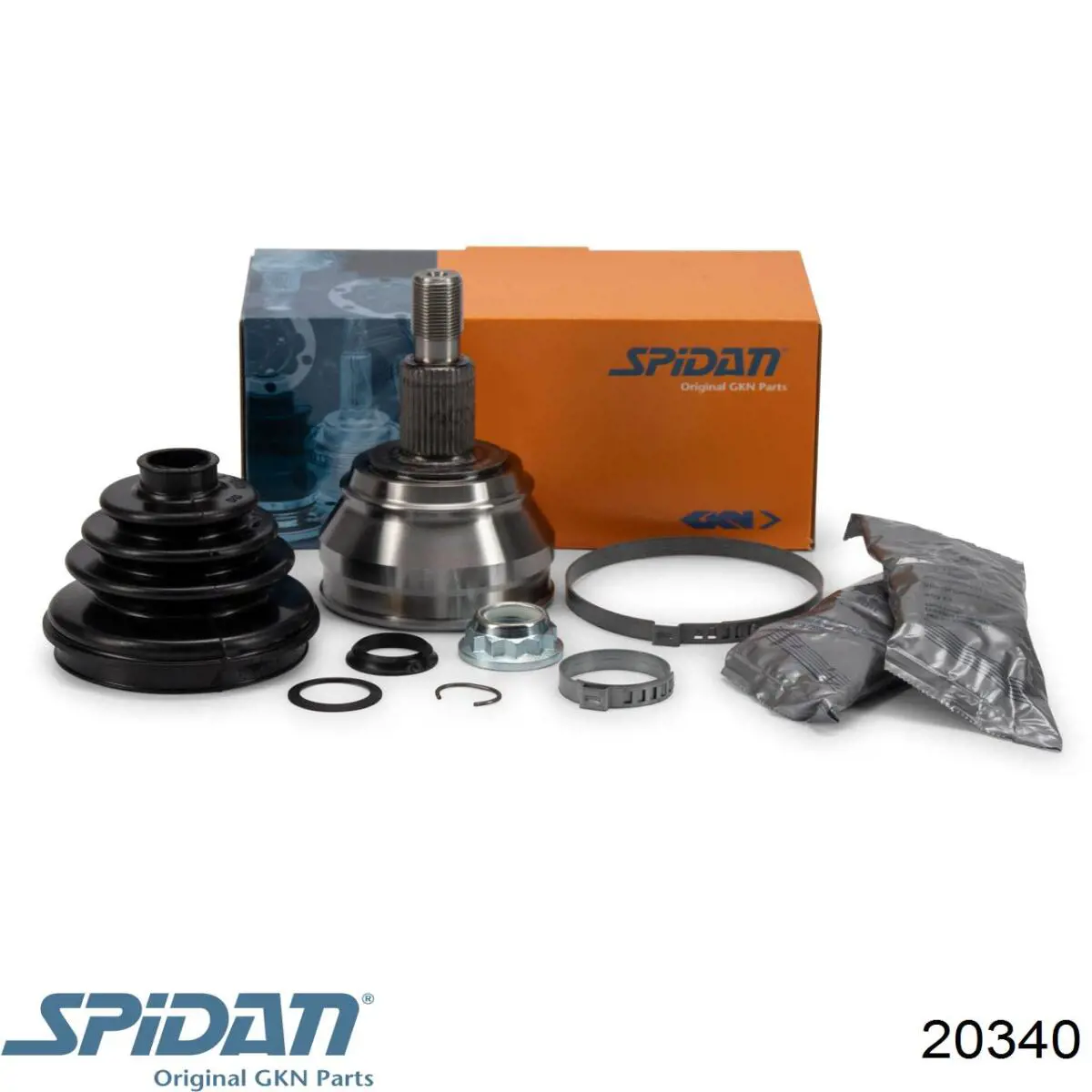 Junta homocinética exterior delantera 20340 GKN-Spidan