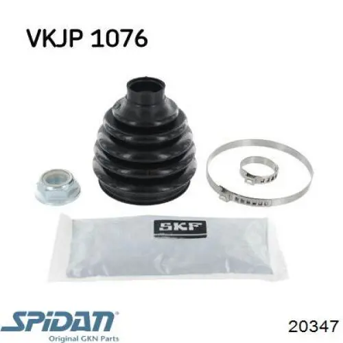 Купить 20347 GKN-Spidan Пыльник гранаты наружный, передний
