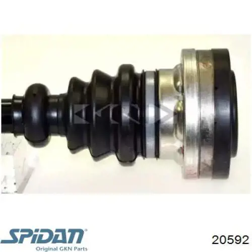 Полуось (привод) передняя правая 20592 GKN-Spidan