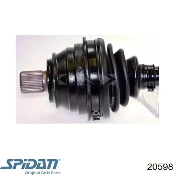 Правая полуось 20598 GKN-Spidan