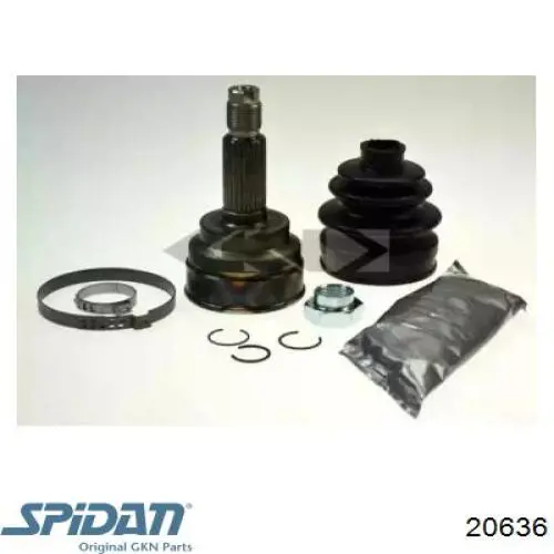 Граната колесная GKN-Spidan 20636 цена, от 25.39 USD