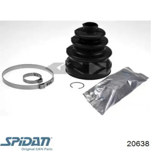 Чехол шруса GKN-Spidan 20638 цена, от 7.42 USD