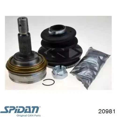 ШРУС наружный передний 20981 GKN-Spidan