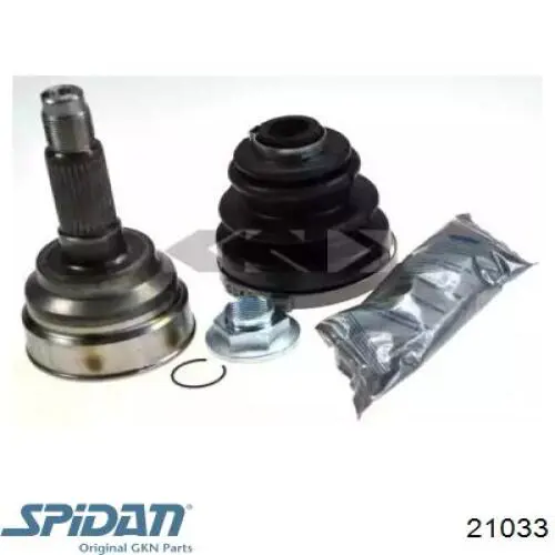 ШРУС наружный GKN-Spidan 21033