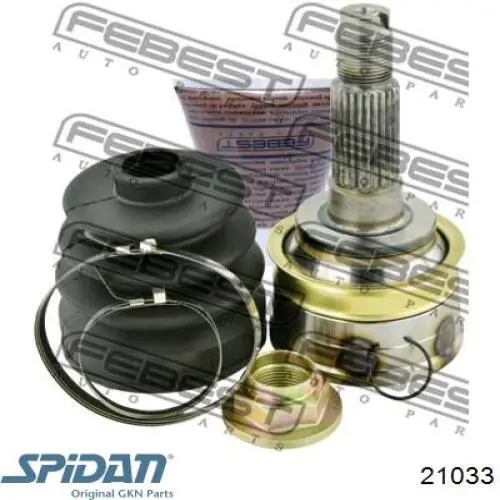 Купить 21033 GKN-Spidan Внешняя граната
