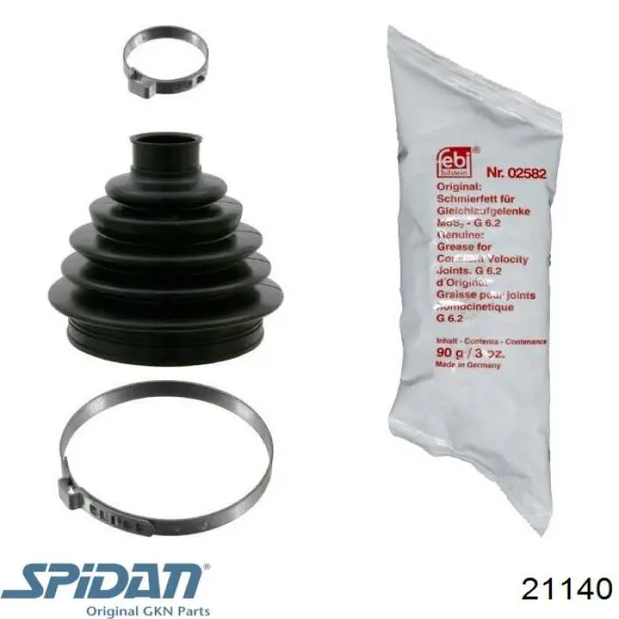 Чехол шруса GKN-Spidan 21140 цена, от 10.49 USD