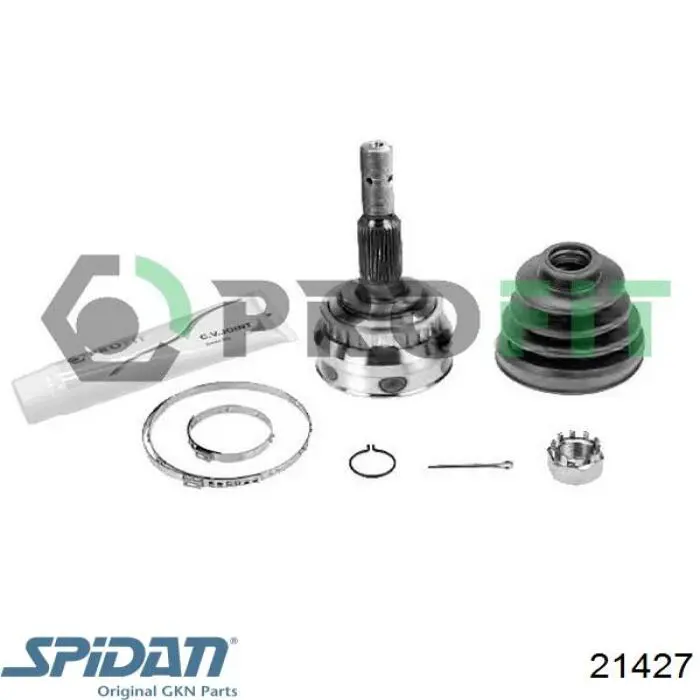 Купить 21427 GKN-Spidan Внешняя граната