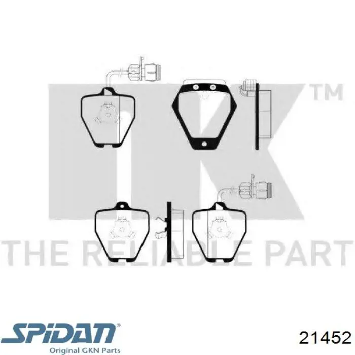Купить 21452 GKN-Spidan Внешняя граната