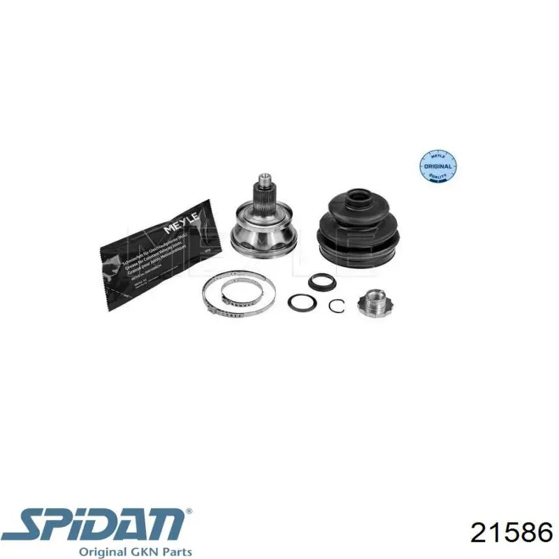 ШРУС наружный GKN-Spidan 21586