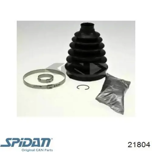 Пыльник ШРУСа передней полуоси наружный GKN-Spidan 21804