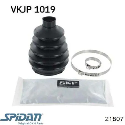 Чехол шруса GKN-Spidan 21807 цена, от 19.44 USD