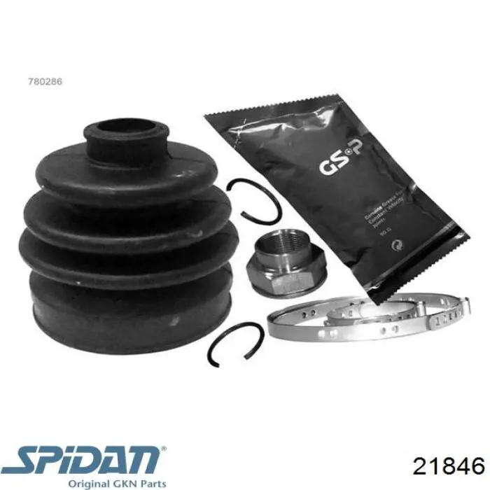 Пыльник ШРУСа наружный 21846 GKN-Spidan