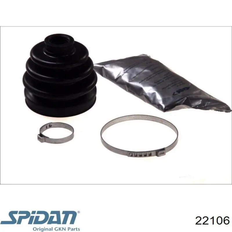 Купить 22106 GKN-Spidan Пыльник гранаты наружный, передний