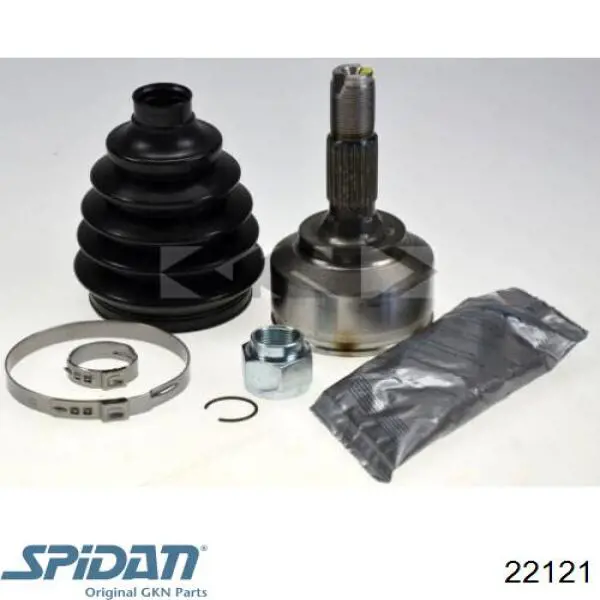 Купить 22121 GKN-Spidan ШРУС внешний передний, правый