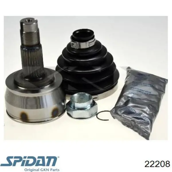 Купить 22208 GKN-Spidan Внешняя граната