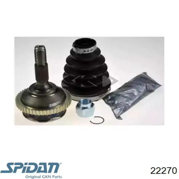 ШРУС наружный передний 22270 GKN-Spidan