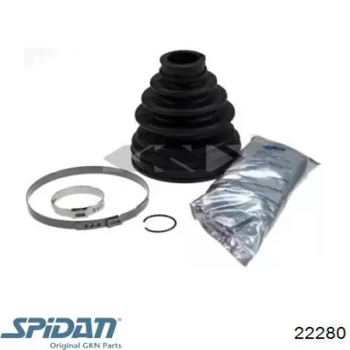 22280 GKN-Spidan Пыльник ШРУСа передней полуоси внутренний