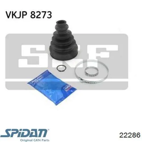 22286 GKN-Spidan Пыльник ШРУСа передней полуоси внутренний