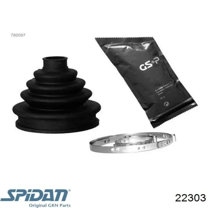 Чехол шруса GKN-Spidan 22303 цена, от 4.73 USD