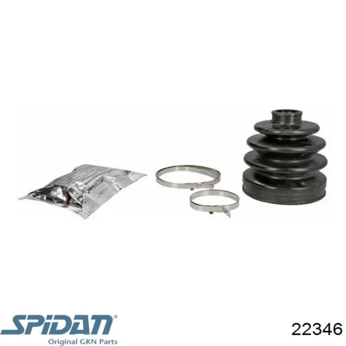 Чехол шруса GKN-Spidan 22346 цена, от 8.08 USD