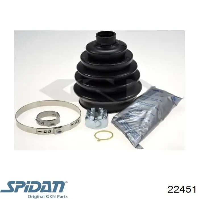 Пыльник ШРУСа наружный 22451 GKN-Spidan