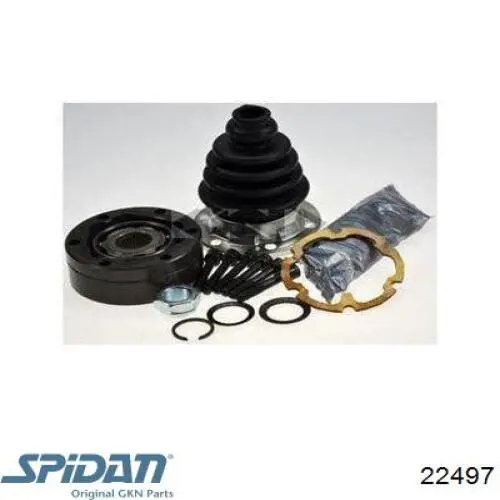 ШРУС внутренний передний левый GKN-Spidan 22497