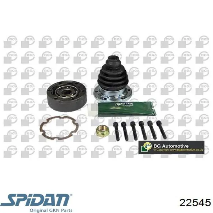 ШРУС внутренний 22545 GKN-Spidan