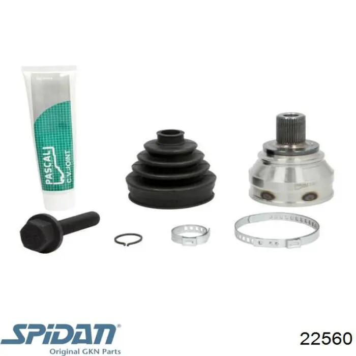 ШРУС наружный передний 22560 GKN-Spidan