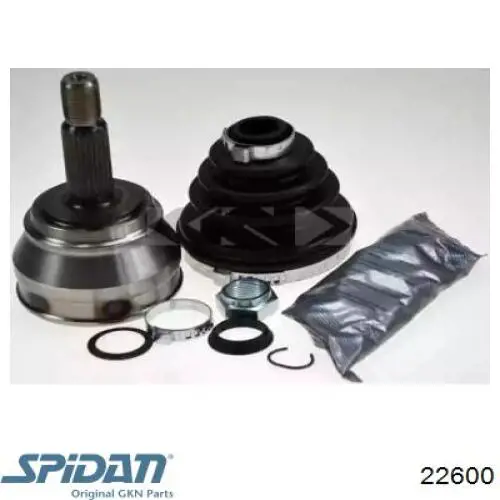 ШРУС наружный GKN-Spidan 22600