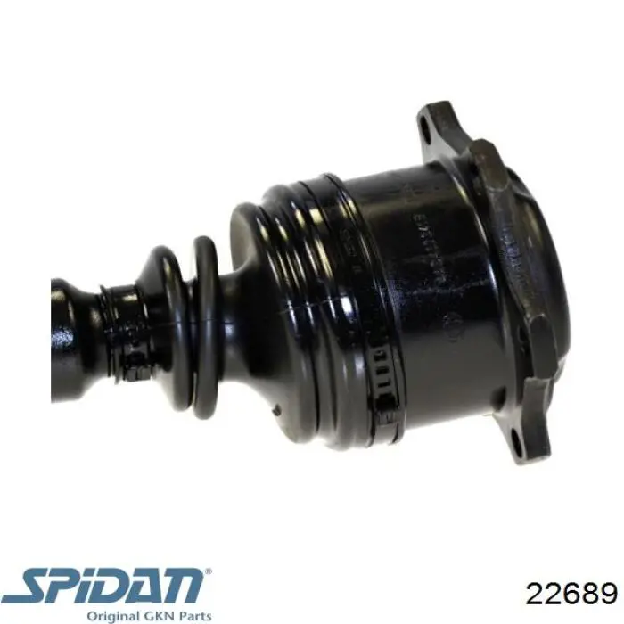 Левая полуось 22689 GKN-Spidan