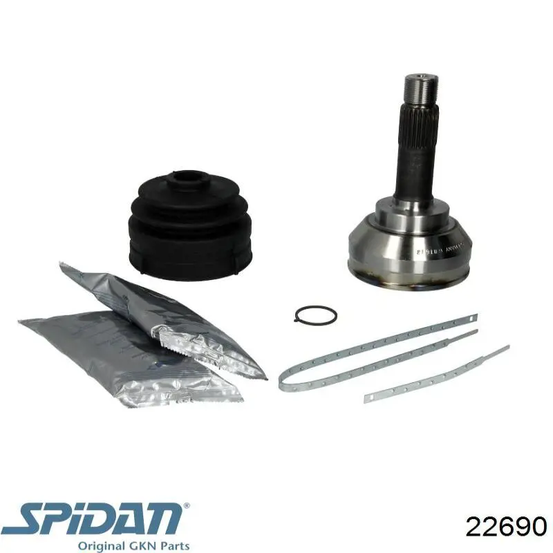 ШРУС наружный передний 22690 GKN-Spidan