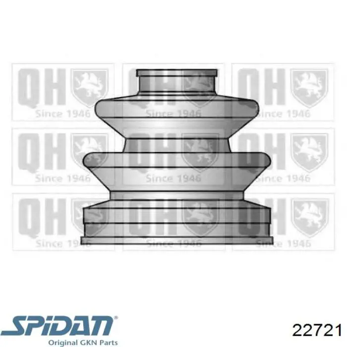 Пыльник ШРУСа наружный 0022721 GKN-Spidan