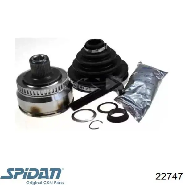 ШРУС наружный GKN-Spidan 22747