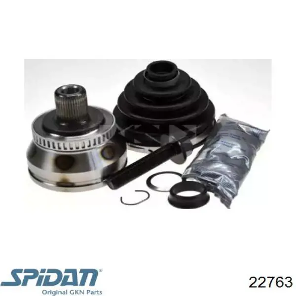 ШРУС наружный GKN-Spidan 22763