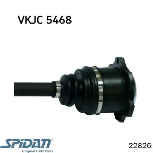 Купить 22826 GKN-Spidan Шарнир угловых скоростей передний правый